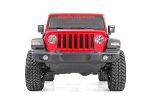 Jeep Wrangler Suspension Lift Kit - Front + Rear - Rough Country - V2 with Linear Coil Rate Springs - '18-'23